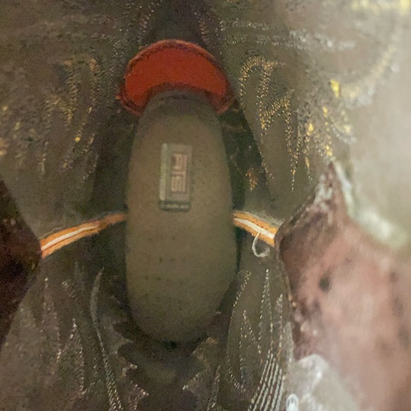 Ariat Western Cowboy Boots Brown Orange - Picture 12 of 12